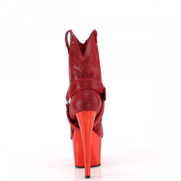 Pleaser ADORE-1029CHRS Red RS/Red Chrome