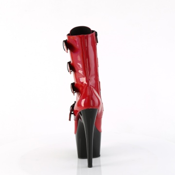 Pleaser ADORE-1046TT Red Holo Pat/Blk
