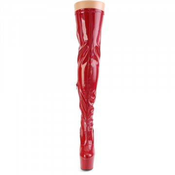 Pleaser ADORE-3000HWR Red Str. Holo/Red Holo