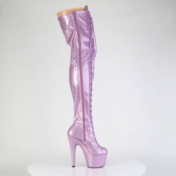 Pleaser ADORE-3020GP Lilac Glitter Pat/M