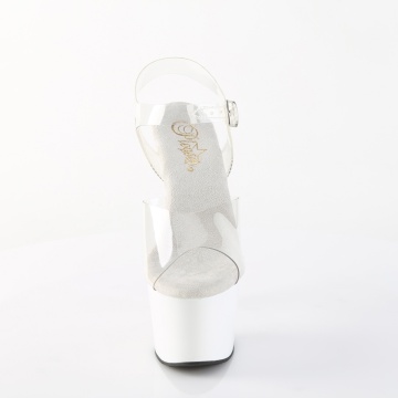 Pleaser ADORE-708 Clr/Wht