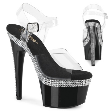 Pleaser ADORE-708MLS Clr/Blk