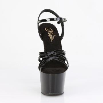 Pleaser ADORE-717 Blk Pat/Blk - Img 2