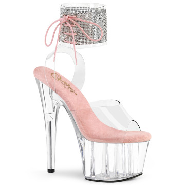 Pleaser ADORE-791-2RS Clr-B. Pink/Clr