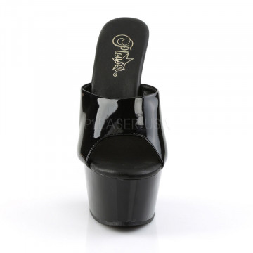 Pleaser ASPIRE-601 Blk Pat/Blk