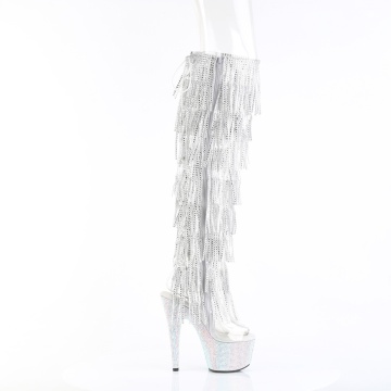 Pleaser BEJEWELED-3019C-RSF- Clr/Slv AB RS