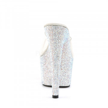 Pleaser BEJEWELED-701DM Clr/Slv Multi RS