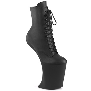 Pleaser BEWITCHED-1020 Blk Faux Leather/Blk Matte