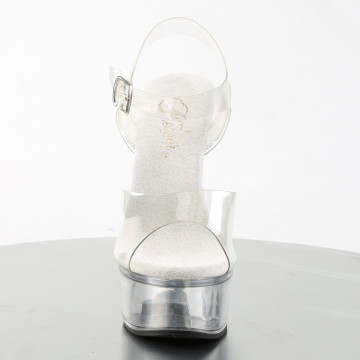 Pleaser CAPTIVA-608 Clr/Clr