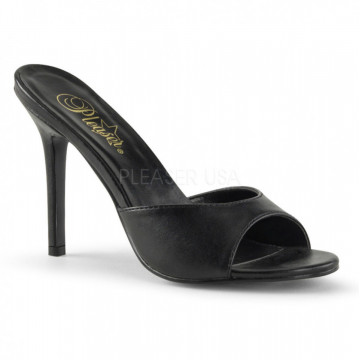 Pleaser CLASSIQUE-01 Blk Kid Pu