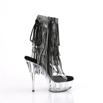 Pleaser DELIGHT-1017RSF Clr-Blk/Clr