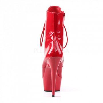Pleaser DELIGHT-1020 Red Pat/Red