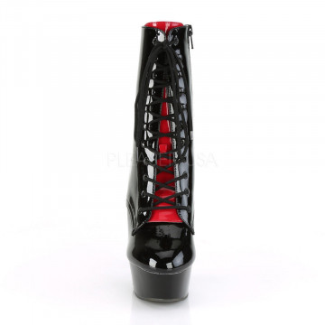 Pleaser DELIGHT-1020FH Blk Pat/Blk
