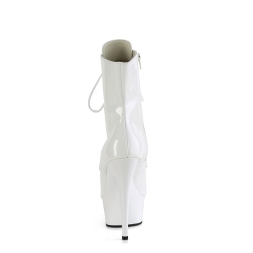 Pleaser DELIGHT-1021 Wht Pat/Wht
