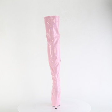 Pleaser DELIGHT-3000HWR B. Pink Hologram Pat/M