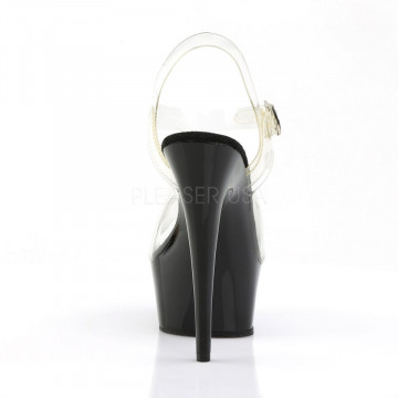 Pleaser DELIGHT-608 Clr/Blk