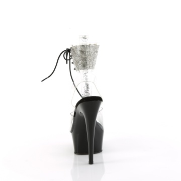 Pleaser DELIGHT-691-2RS Clr/Blk