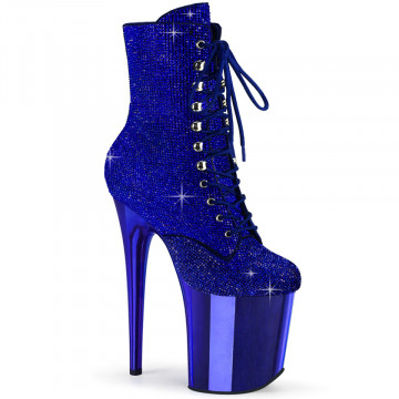 Pleaser FLAMINGO-1020CHRS Royal Blue RS/Royal Blue Chrome