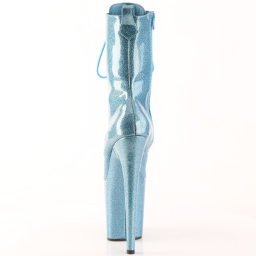 Pleaser FLAMINGO-1040GP B. Blue Glitter Pat/M