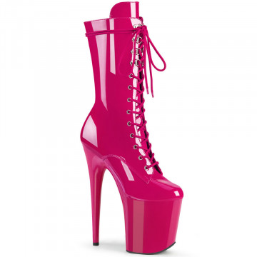 Pleaser FLAMINGO-1050 H. Pink Pat/H. Pink
