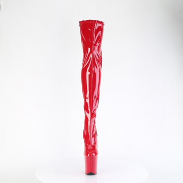 Pleaser FLAMINGO-3000 Red Str Pat/Red