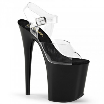 Pleaser FLAMINGO-808 Clr/Blk