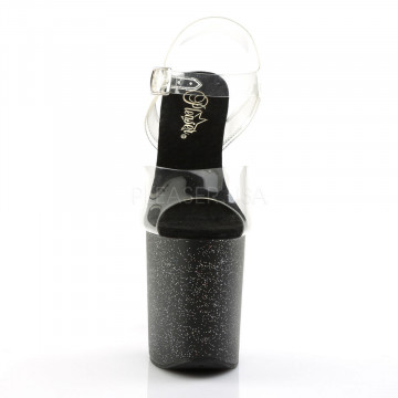 Pleaser FLAMINGO-808MG Clr/Blk