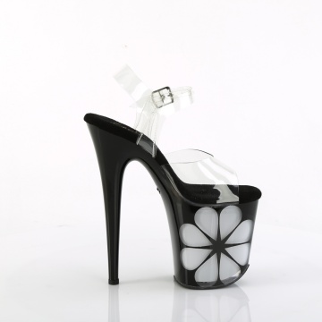 Pleaser FLAMINGO-808NLHS Clr/Blk-Multi
