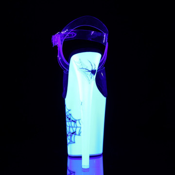Pleaser FLAMINGO-808SW Clr/Neon White