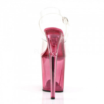 Pleaser FLAMINGO-808T Clr/Pink Tinted