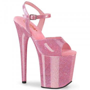 Pleaser FLAMINGO-809GP B. Pink Glitter Pat/M