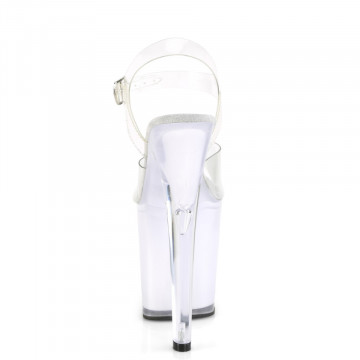 Pleaser ILLUMINATOR-808 Clr/White Glow