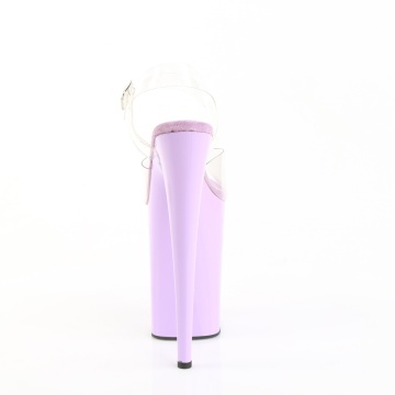 Pleaser INFINITY-908 Clr/Lavender
