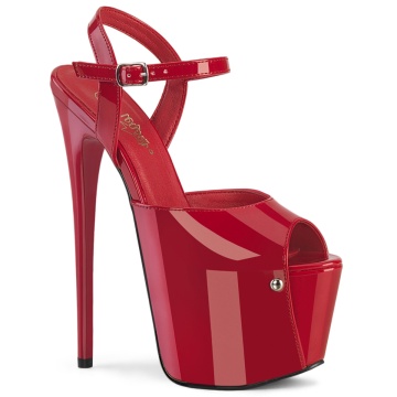 Pleaser JUBILANT-09 Red Pat
