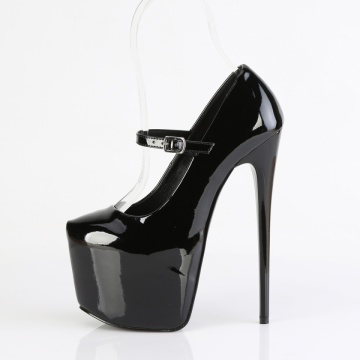 Pleaser JUBILANT-28 Blk Pat