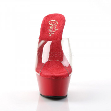 Pleaser KISS-201 Clr/Red