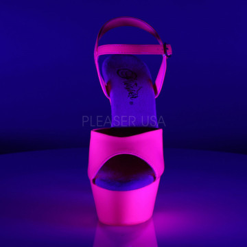 Pleaser KISS-209UV Neon H. Pink/H. Pink
