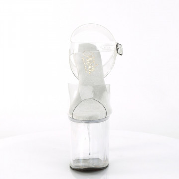 Pleaser NAUGHTY-808 Clr/Clr