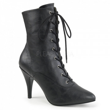 Pleaser Pink Label DREAM-1020 Blk Faux Leather