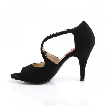 Pleaser Pink Label DREAM-412 Blk Nubuck