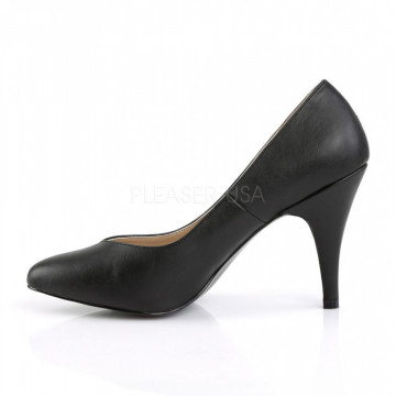 Pleaser Pink Label DREAM-420 Blk Faux Leather