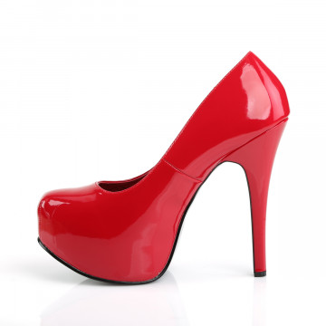 Pleaser Pink Label TEEZE-06W Red Pat