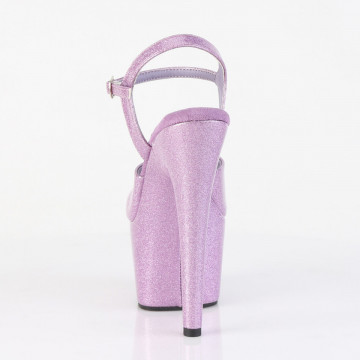 Sandali Pleaser ADORE-709GP Lilac Glitter Pat/M