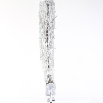 Pleaser Platform Shoes DEL3017HG-RSF/SHG/C - Img 4