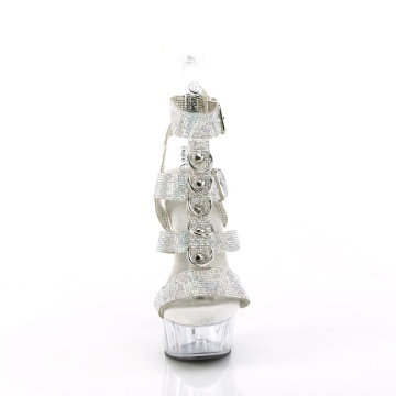 Pleaser Platform Shoes DEL656RS/SRS-TPU/C - Img 1