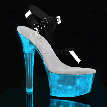 Pleaser Platform Shoes FDANCE608CH/C/SHG