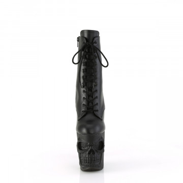 Pleaser RAPTURE-1020 Blk Faux Leather/Blk Matte