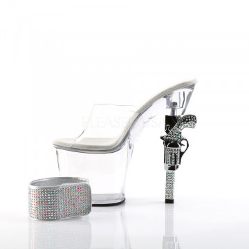 Pleaser REVOLVER-712 Clr/Clr