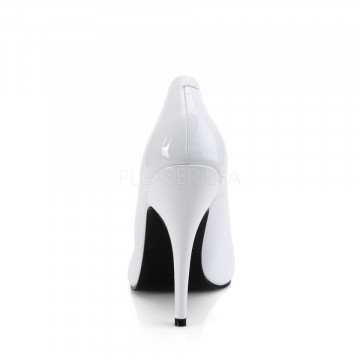 Pleaser SEDUCE-420 Wht Pat