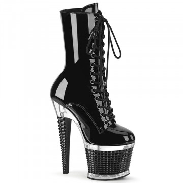 Pleaser SPECTATOR-1040 Blk Pat/Clr-Blk